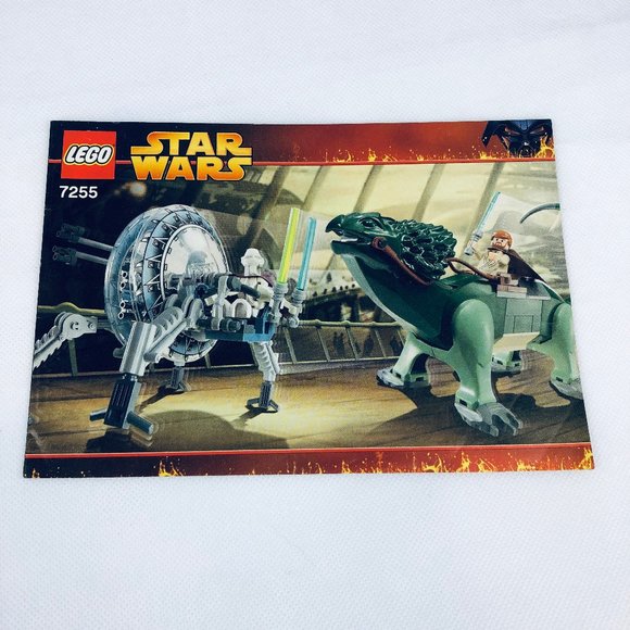 Lego Star Wars 7255 General Grievous Chase - Instruction Booklet Only - Picture 1 of 2